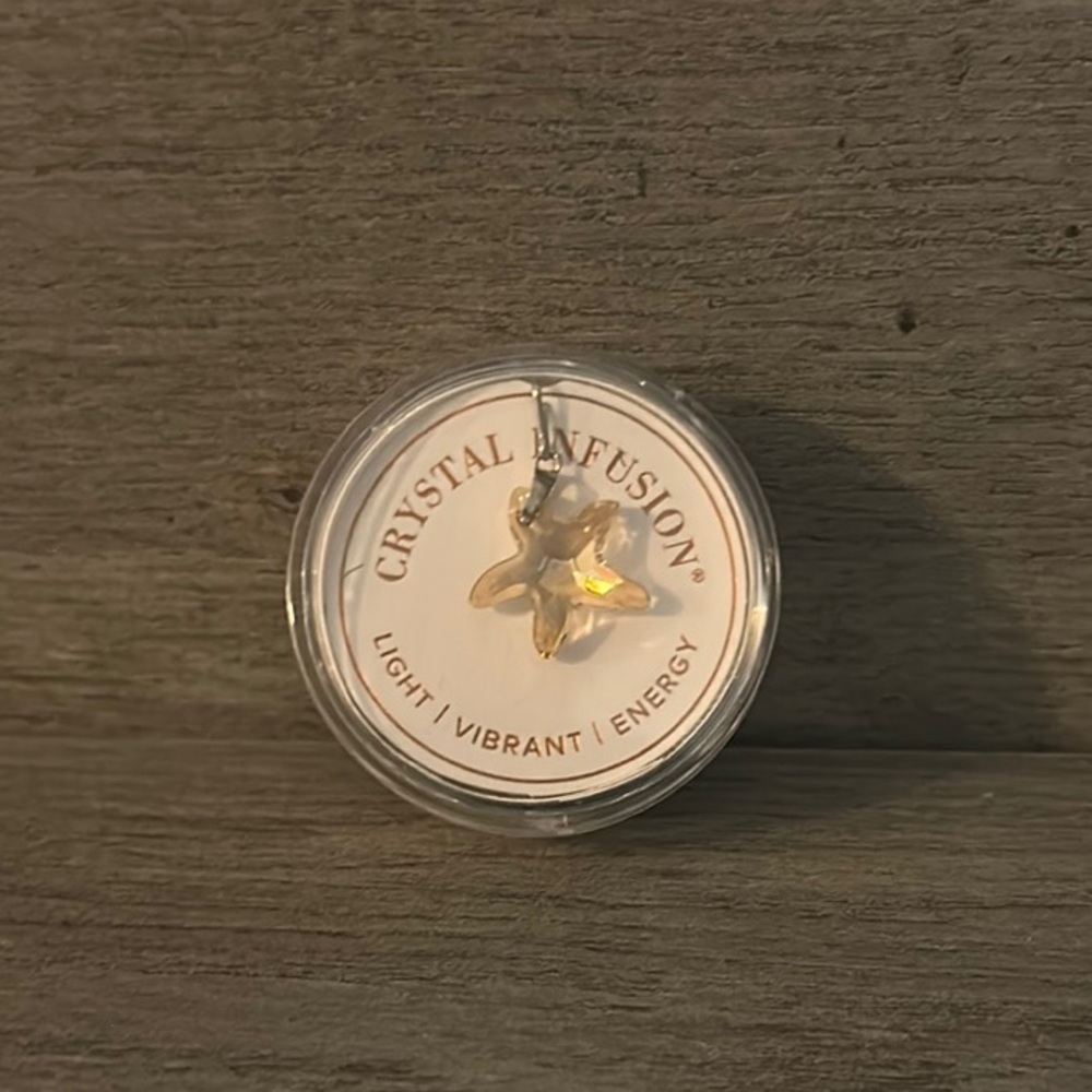 Alex and Ani Crystal Infusion Pendant - Gold
